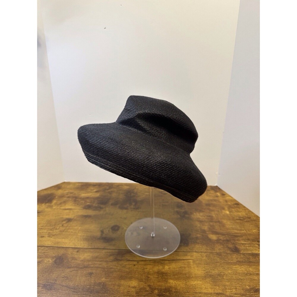 Eric Javits Women’s Black Hat - Picture 1 of 5